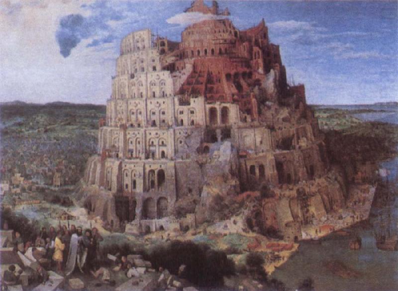 BRUEGHEL, Pieter the Younger The Tower of Babel china oil painting image